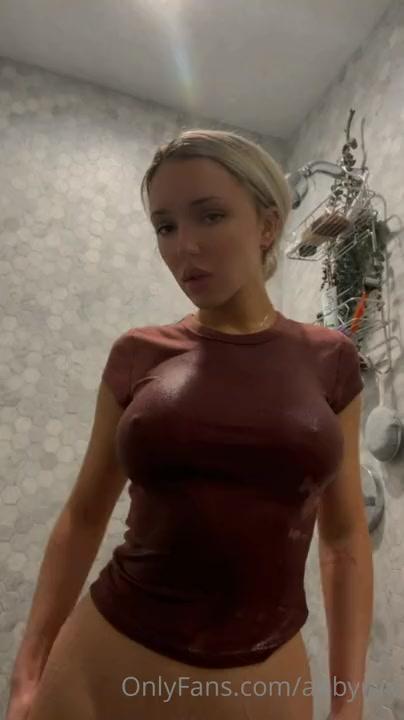 abby rao nude soapy shower onlyfans video leaked aevraw