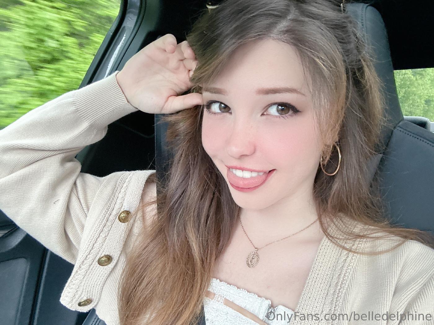 belle delphine casual car selfies onlyfans set leaked bepkbp