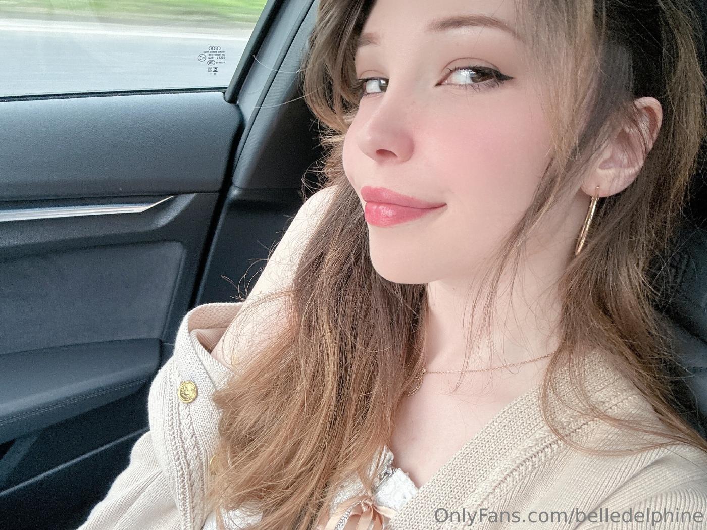 belle delphine casual car selfies onlyfans set leaked gltvgq