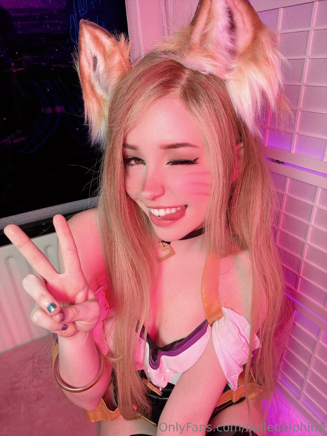 belle delphine sexy ahri cosplay onlyfans set leaked rgsbvj
