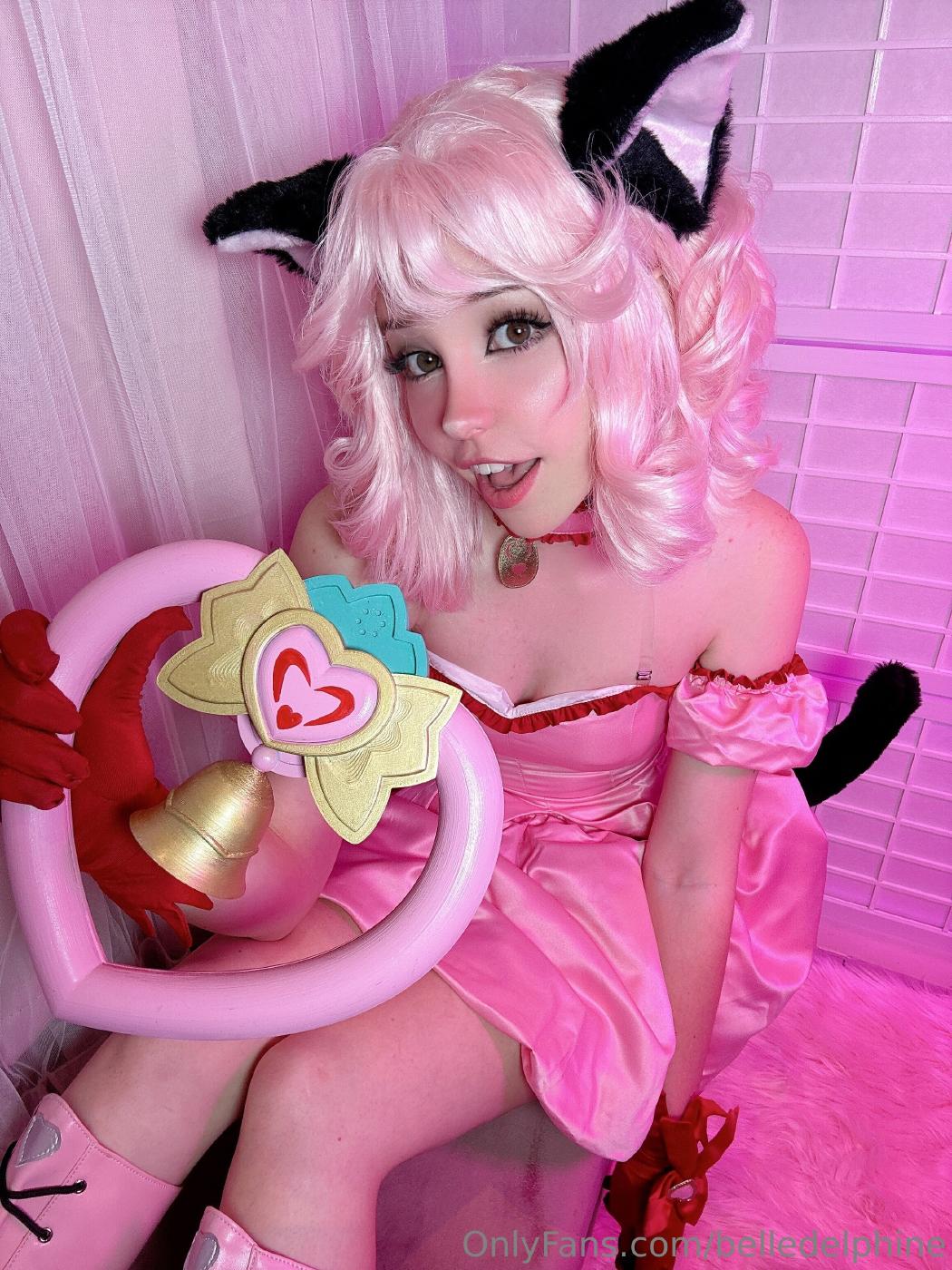 belle delphine sexy ichigo momomiya cosplay onlyfans set leaked