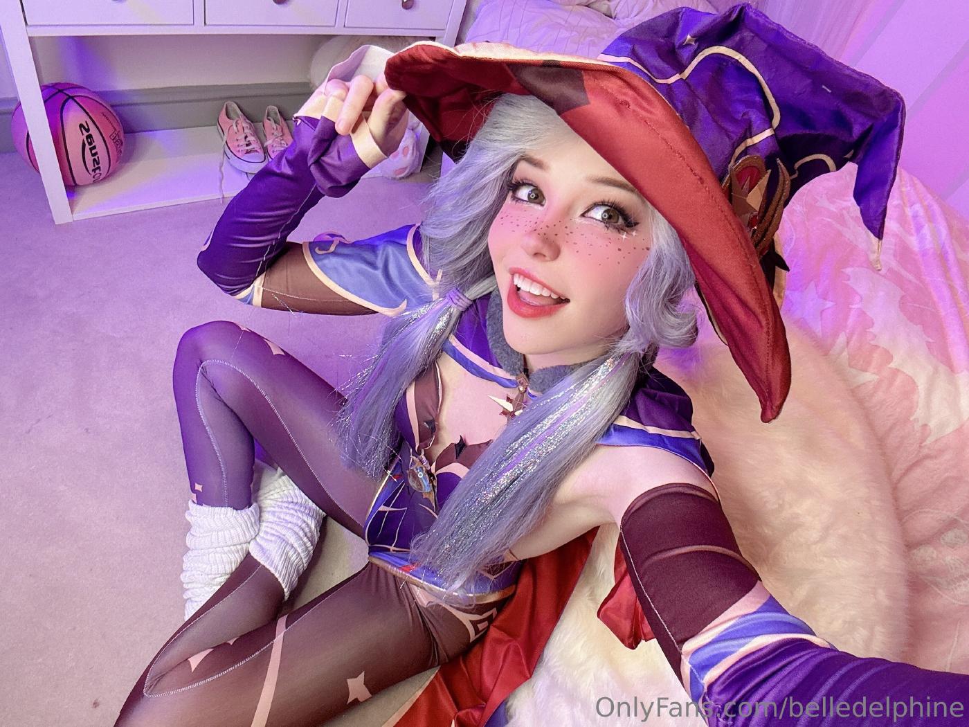belle delphine sexy mona cosplay onlyfans set leaked awpons