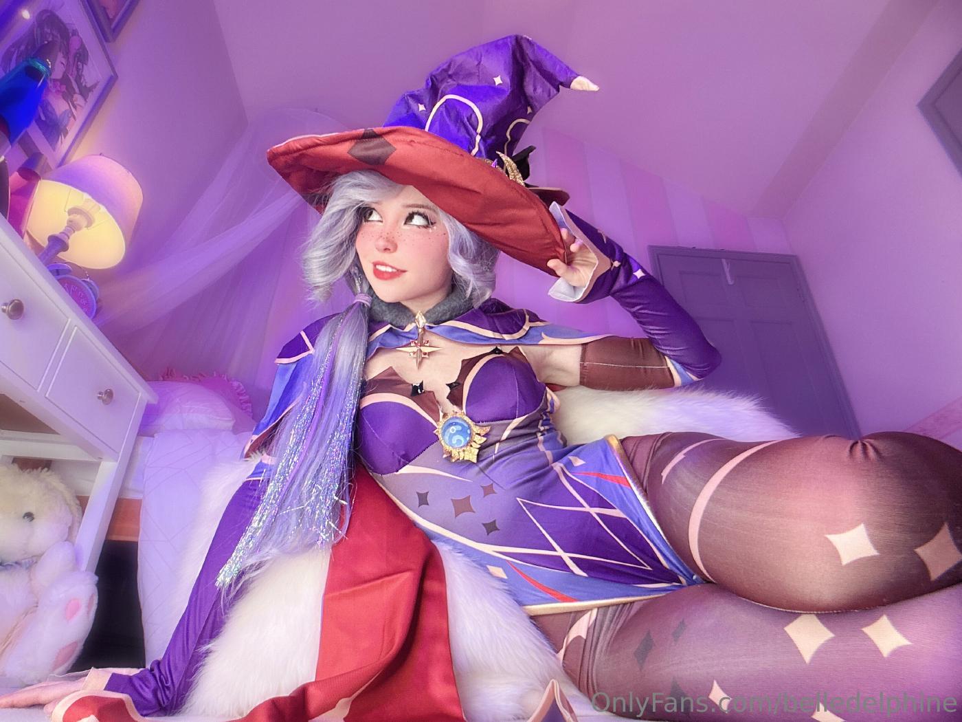 belle delphine sexy mona cosplay onlyfans set leaked hzecil