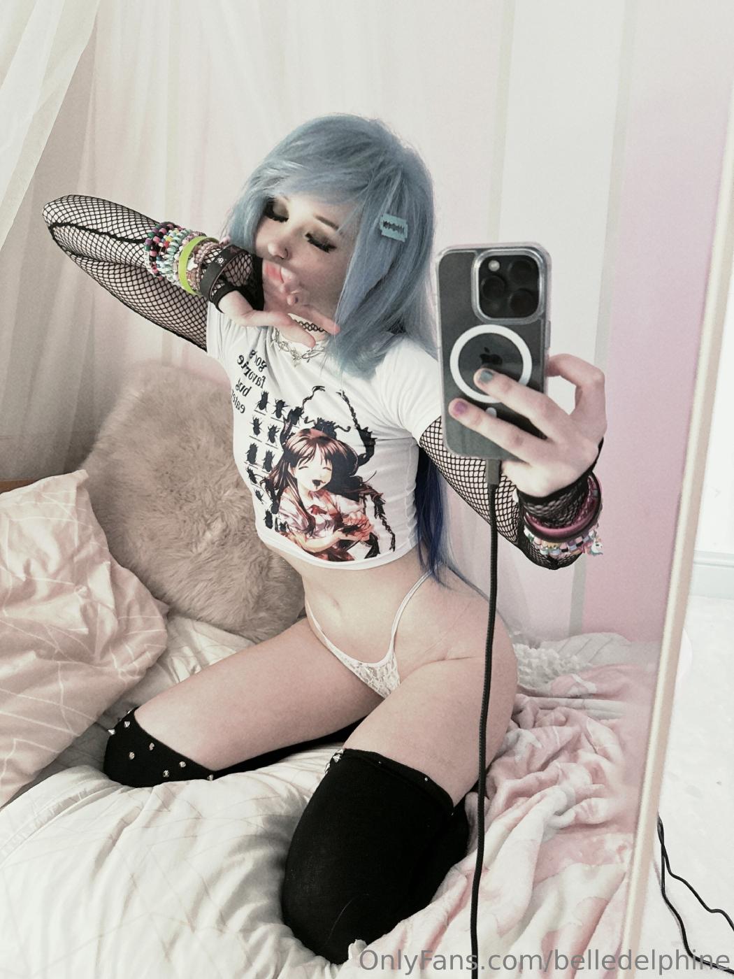 belle delphine sexy nostalgic emo onlyfans set leaked aiikkg