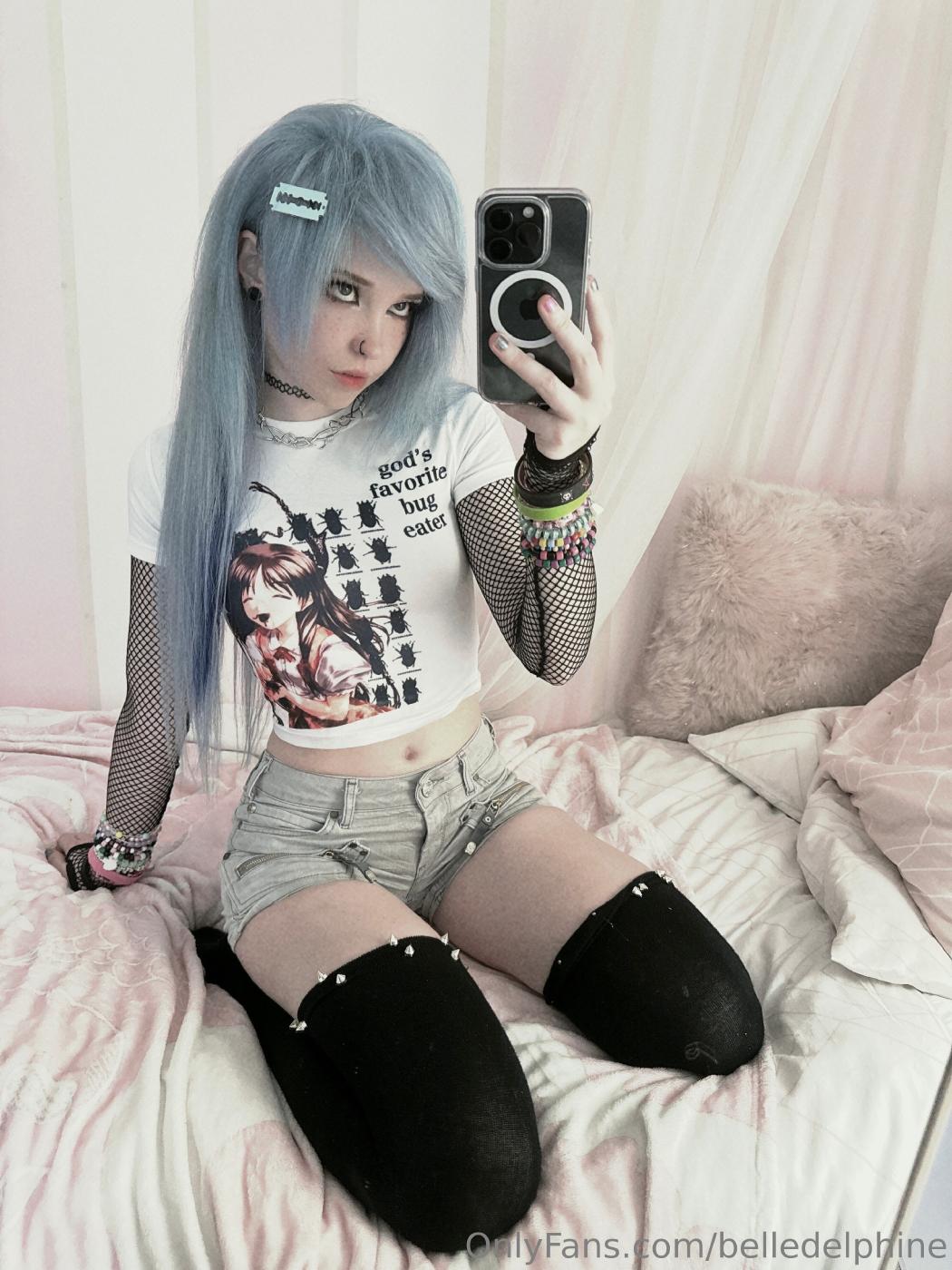 belle delphine sexy nostalgic emo onlyfans set leaked csmdmp
