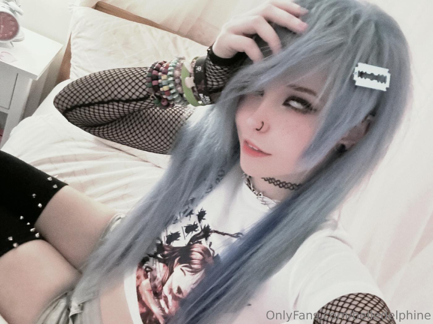 belle delphine sexy nostalgic emo onlyfans set leaked gnibko