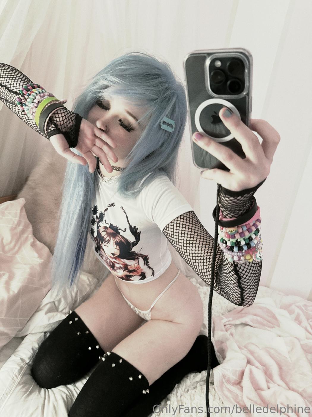 belle delphine sexy nostalgic emo onlyfans set leaked krrtnu