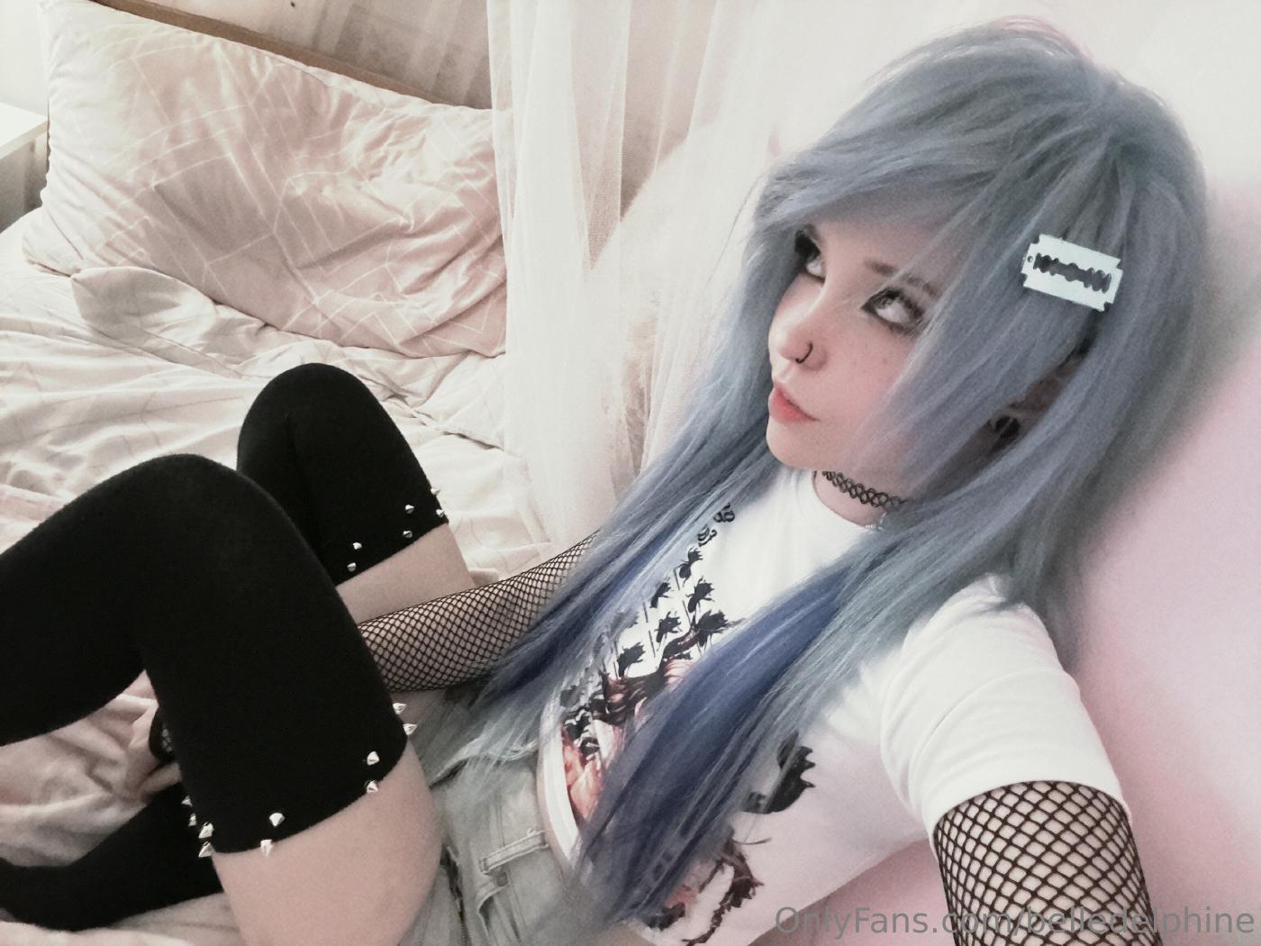 belle delphine sexy nostalgic emo onlyfans set leaked