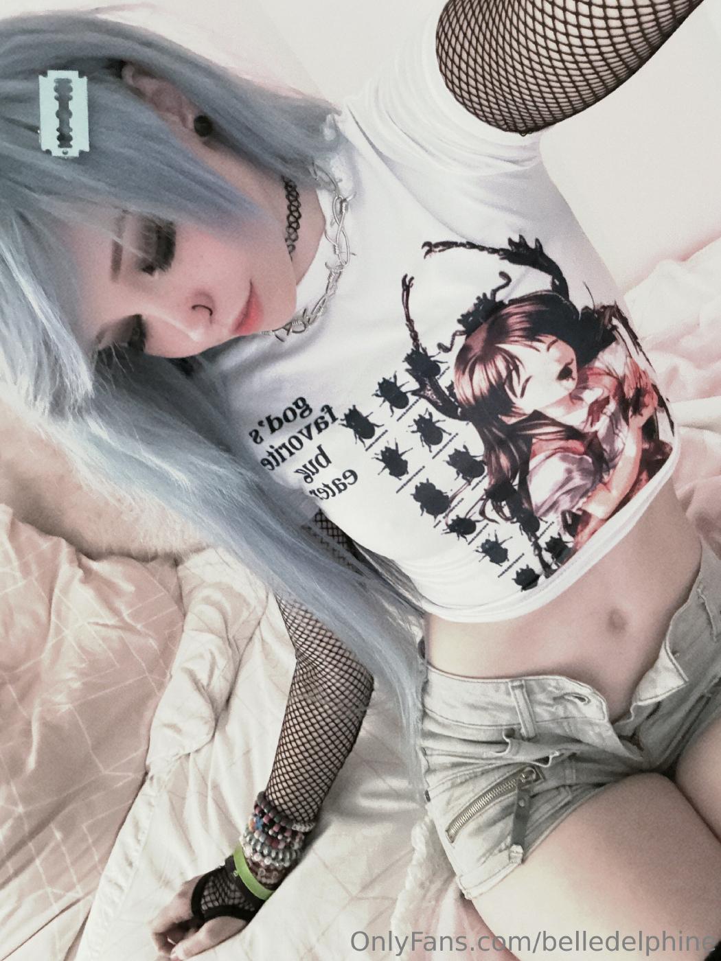 belle delphine sexy nostalgic emo onlyfans set leaked lmtovg