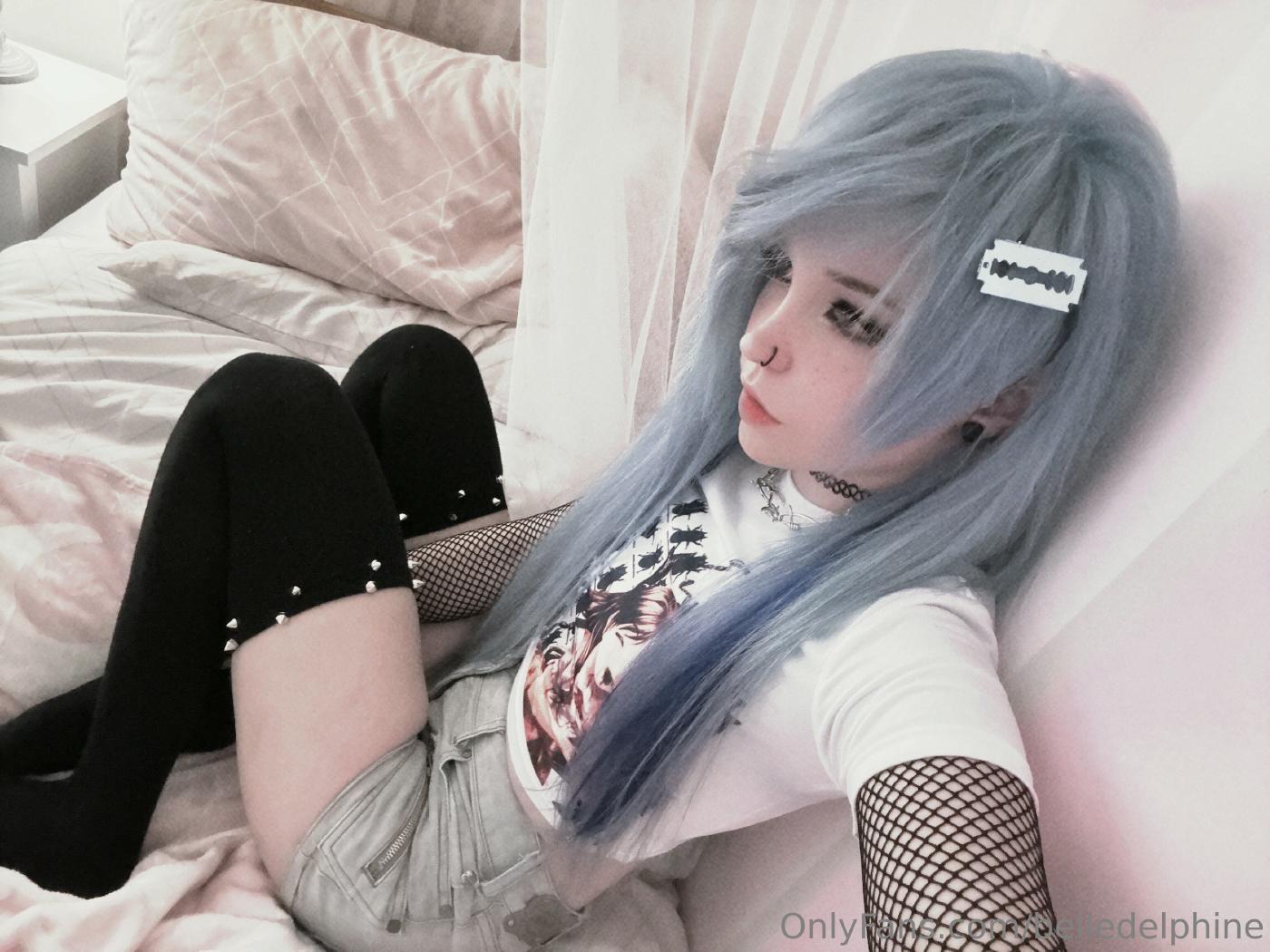 belle delphine sexy nostalgic emo onlyfans set leaked ngspld