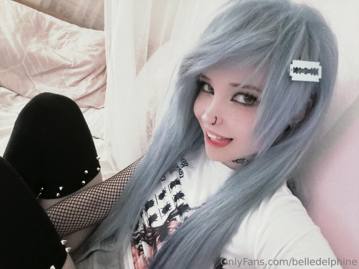 belle delphine sexy nostalgic emo onlyfans set leaked pfwkse