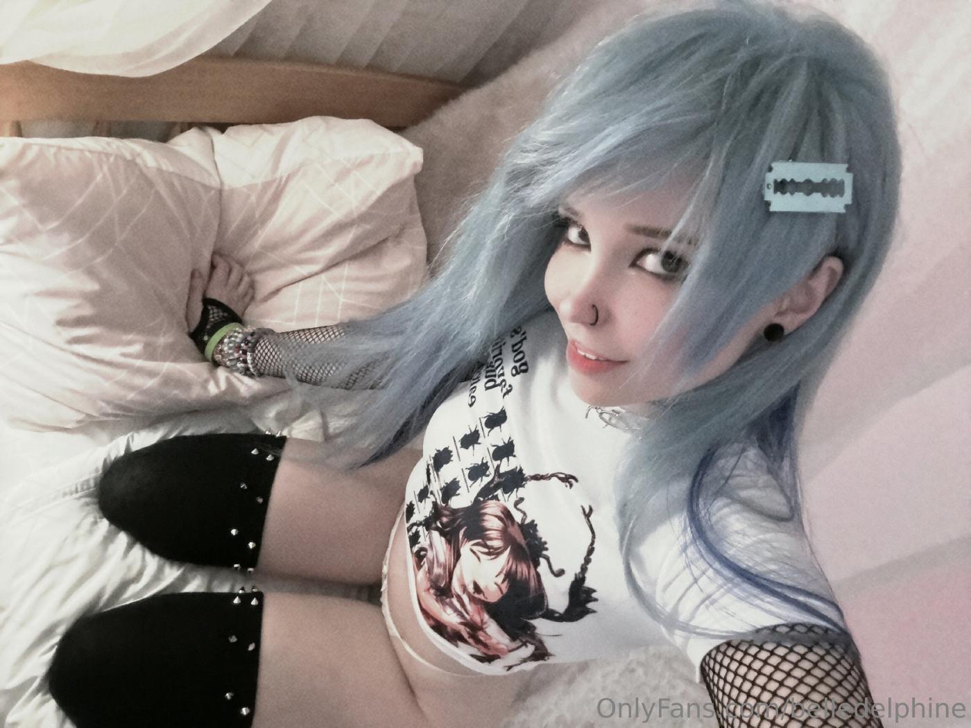belle delphine sexy nostalgic emo onlyfans set leaked rbzltt