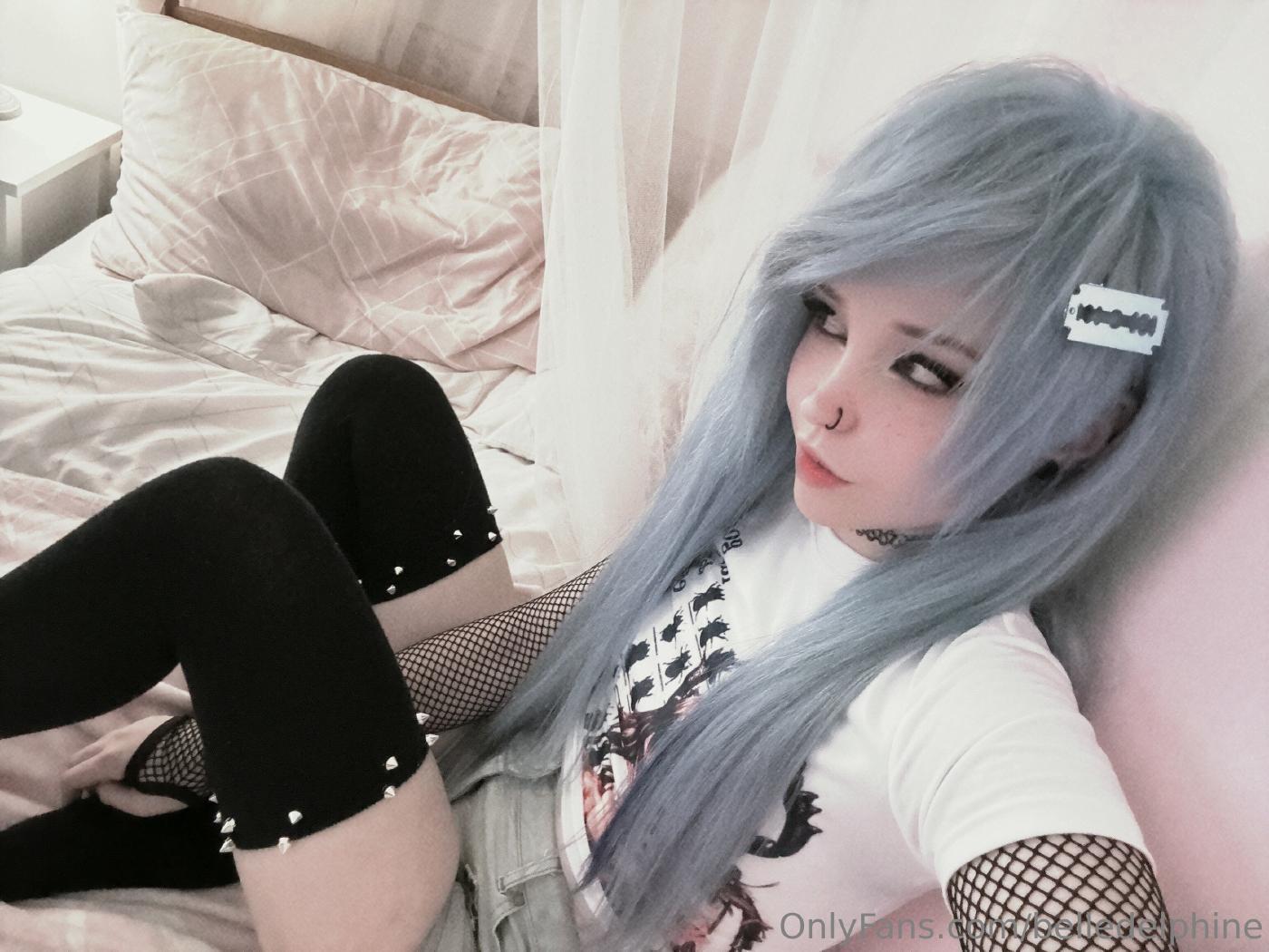 belle delphine sexy nostalgic emo onlyfans set leaked