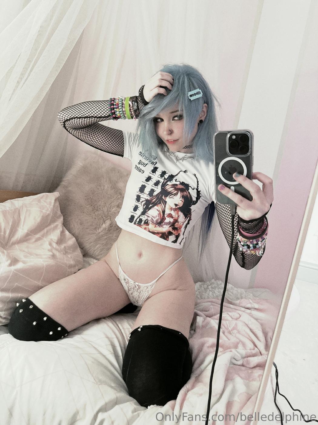 belle delphine sexy nostalgic emo onlyfans set leaked wmutrd 1