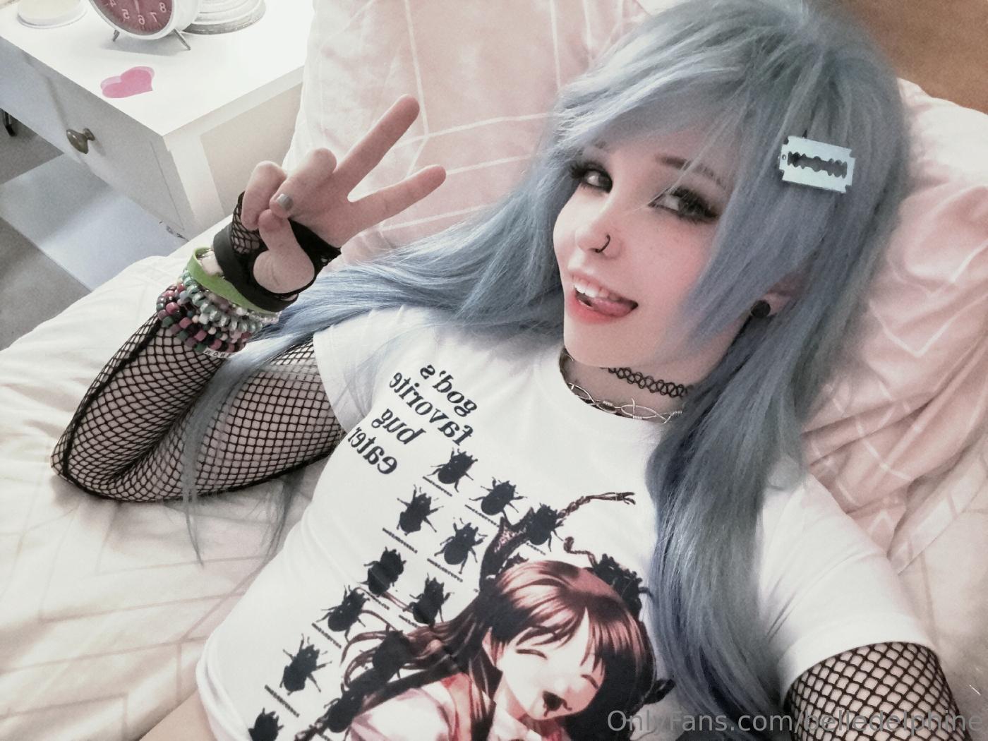 belle delphine sexy nostalgic emo onlyfans set leaked