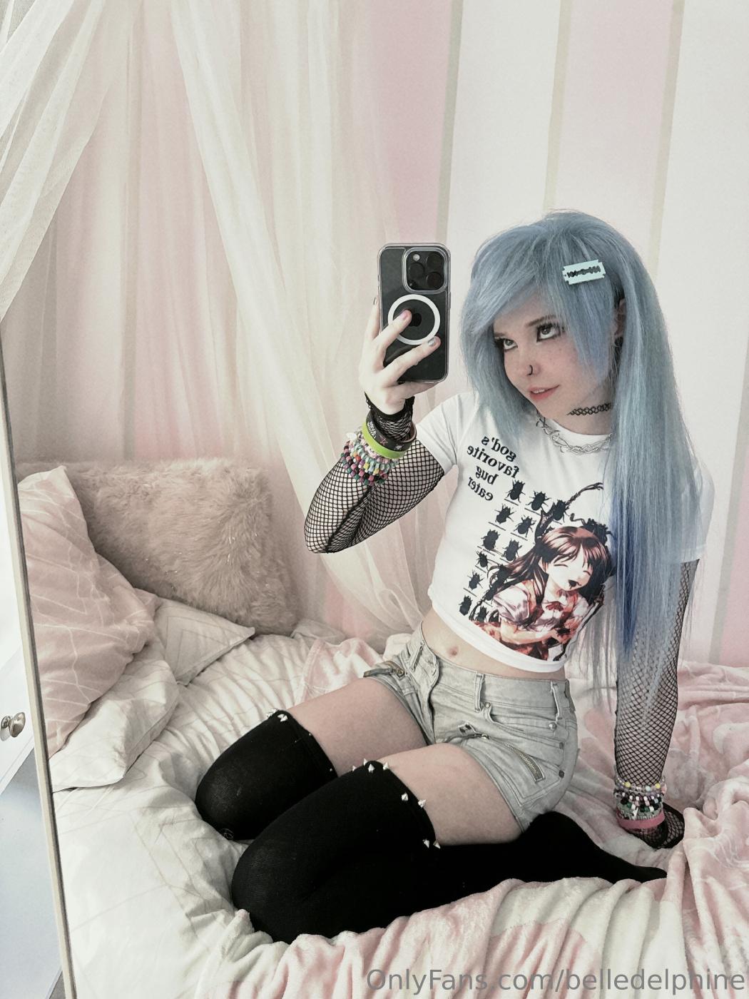 belle delphine sexy nostalgic emo onlyfans set leaked zzecoi
