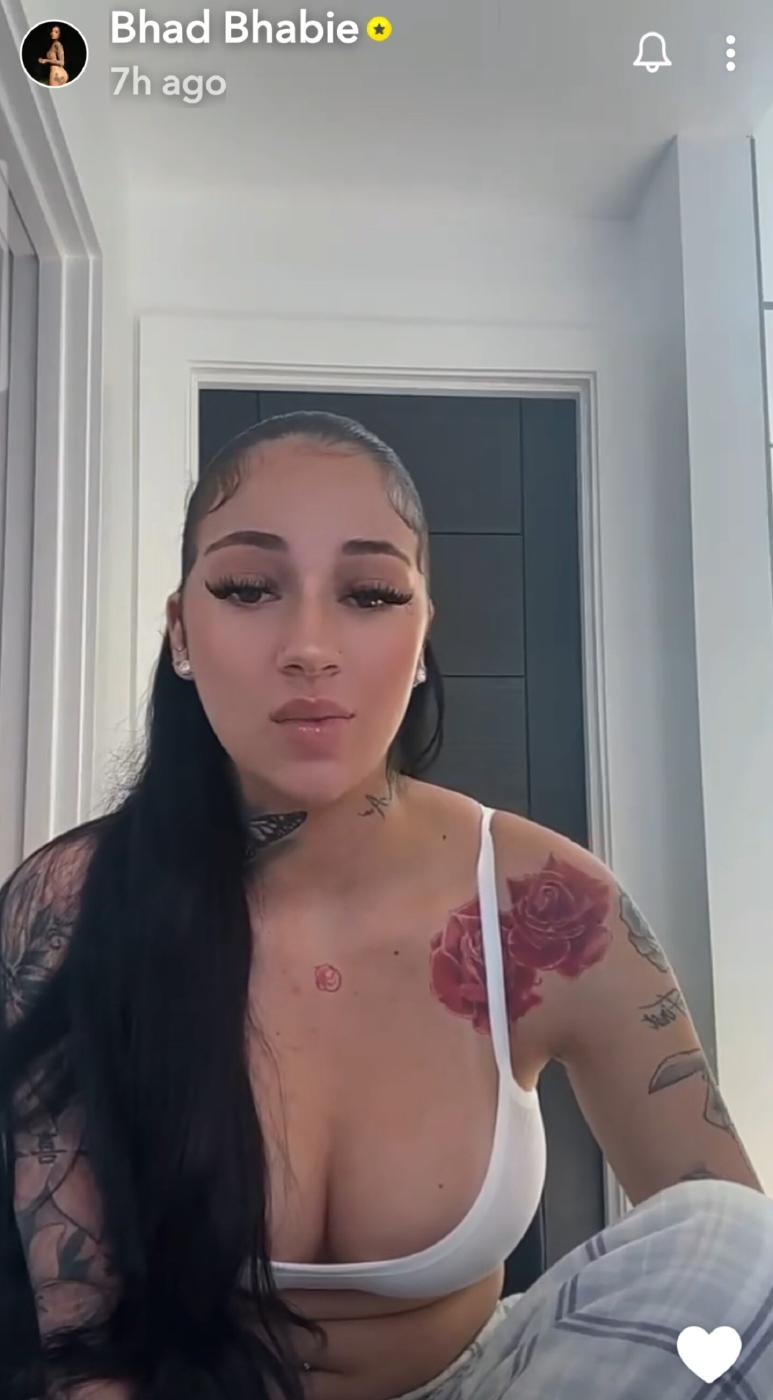 bhad bhabie sexy nipple pokies top snapchat video leaked pwhgvv