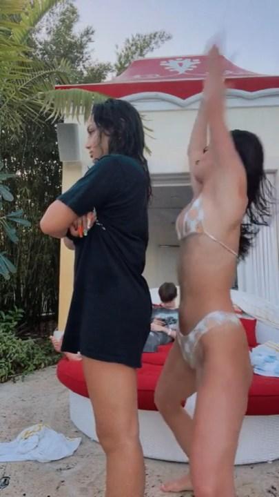 charli damelio avani gregg bikini twerk video leaked