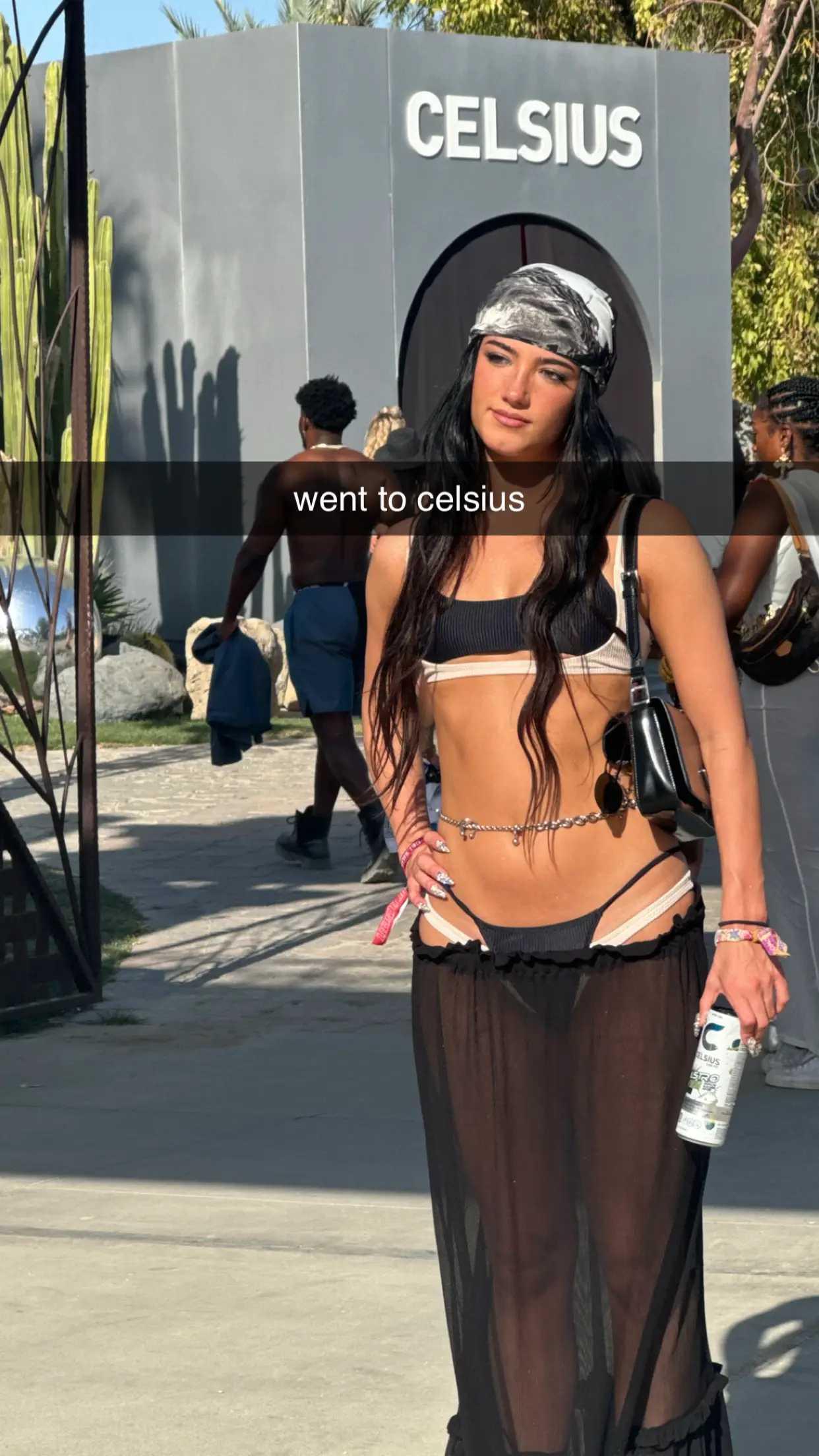 charli damelio see through coachella video leaked