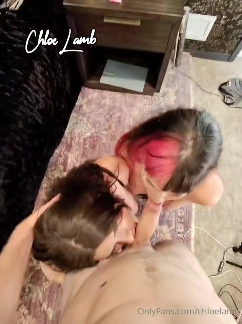 chloe lamb nude threesome blowjob onlyfans video leaked qfspog
