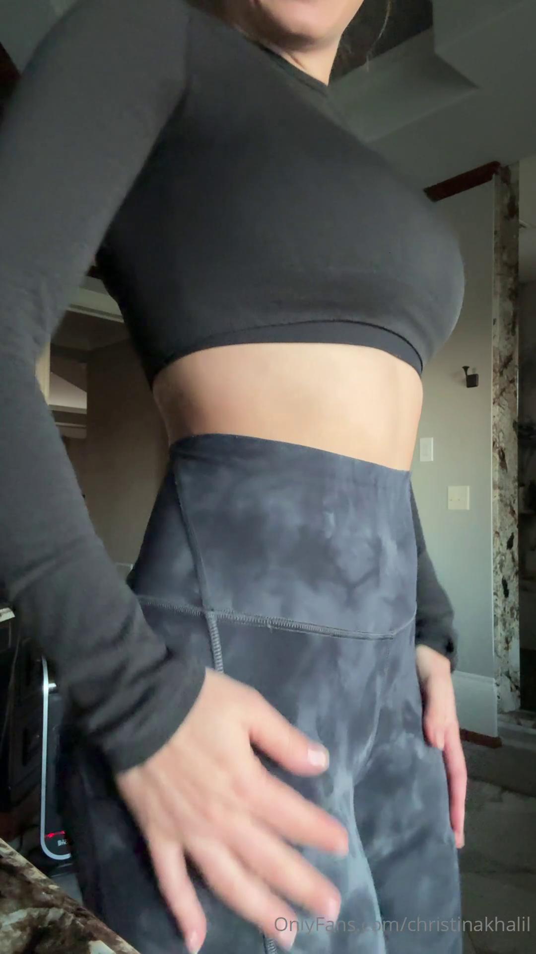 christina khalil nude winter outfit strip onlyfans video leaked eaeyzh