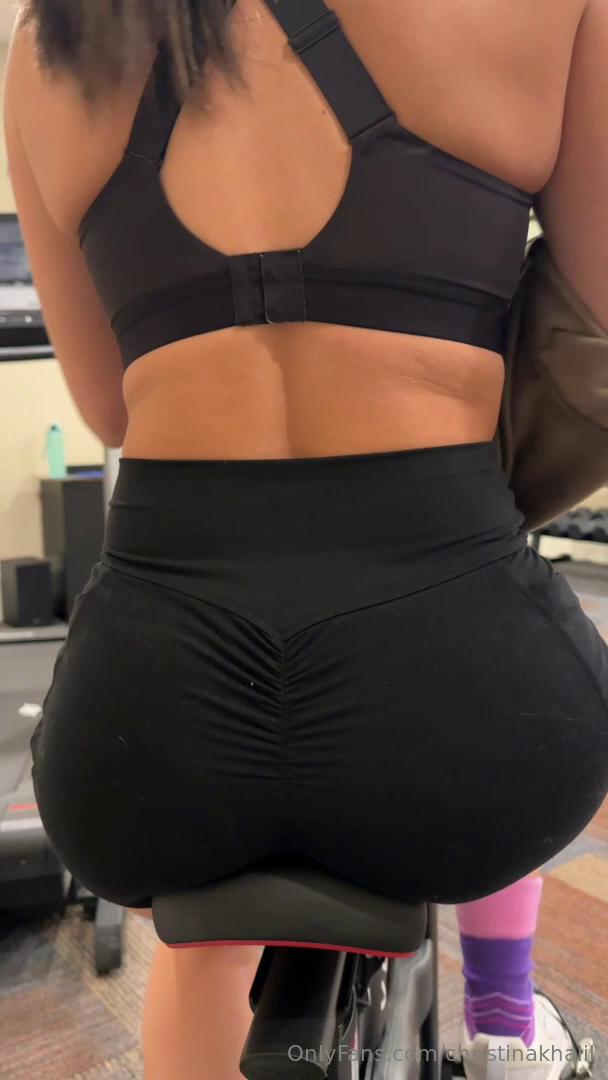 christina khalil underwear gym try on onlyfans video leaked bynrsb