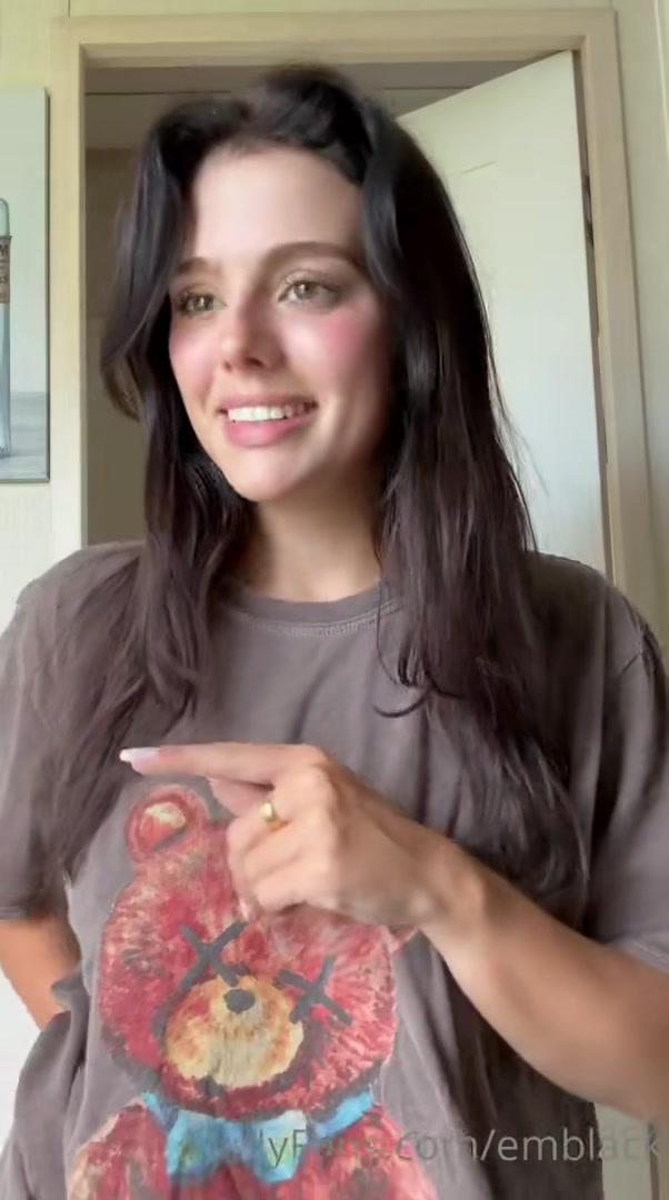 emily black nude morning routine onlyfans video leaked