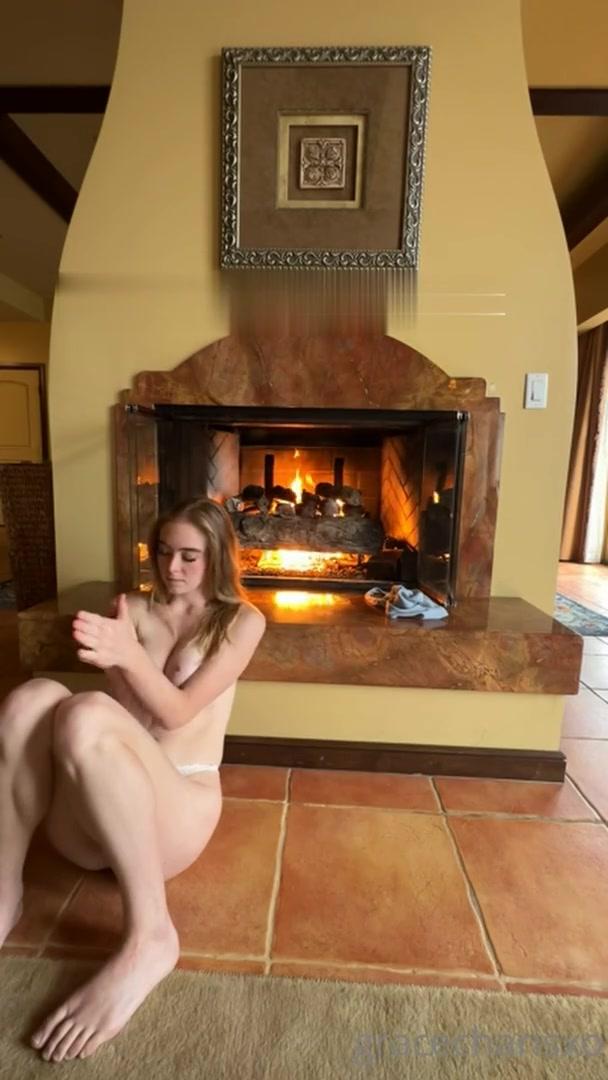 grace charis nude strip fireplace onlyfans video leaked regkyi