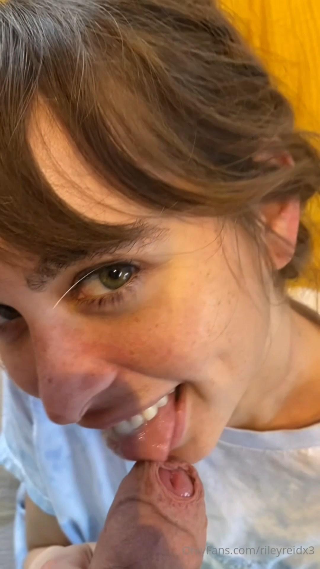 riley reid rough blowjob cumshot onlyfans video leaked nlivdp