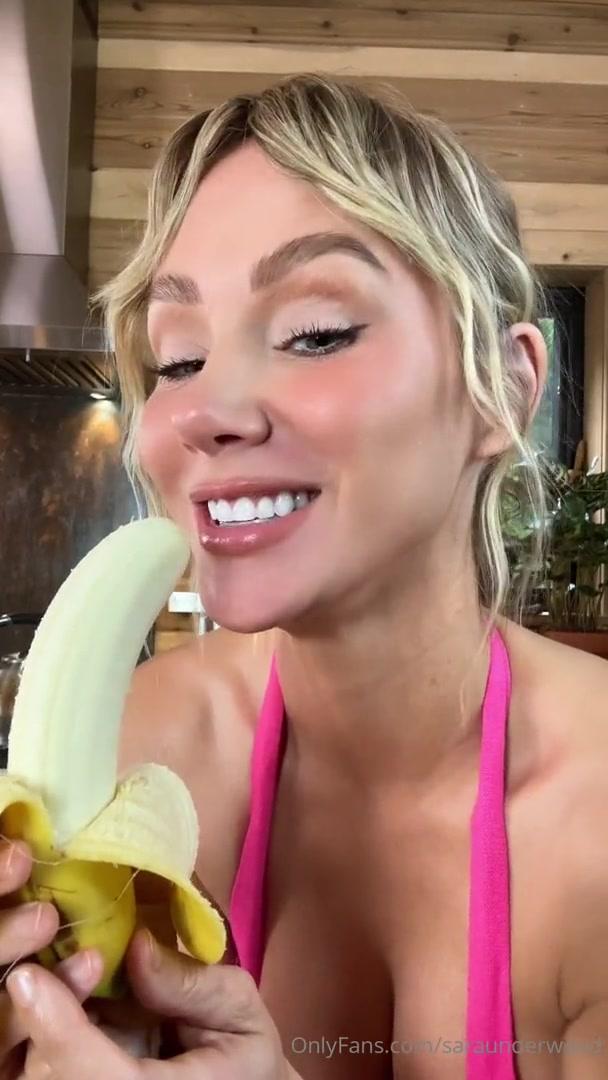 sara jean underwood banana blowjob onlyfans video leaked neuffy