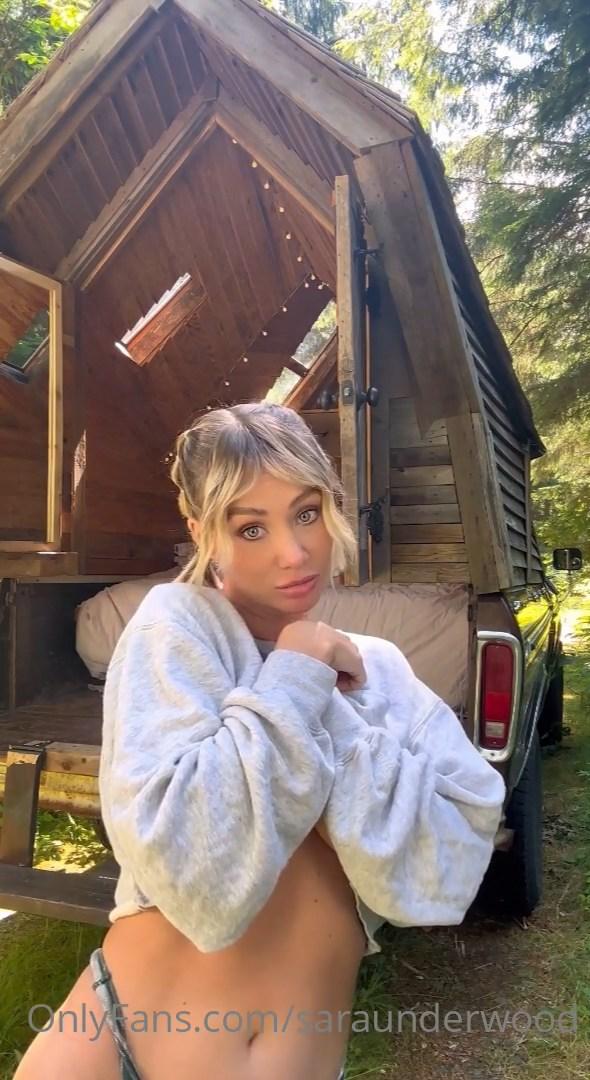 sara jean underwood nude camping onlyfans video leaked uszkgn