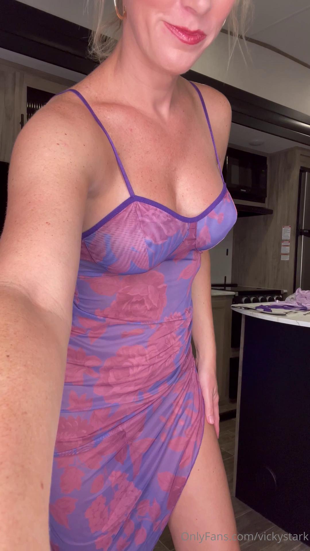 vicky stark nude sheer nighty try on onlyfans video leaked