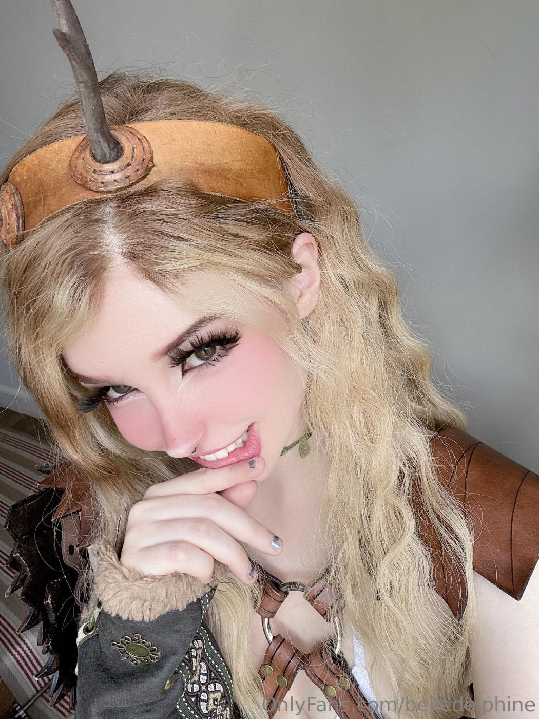belle delphine sexy viking warrior cosplay onlyfans set leaked juweqp