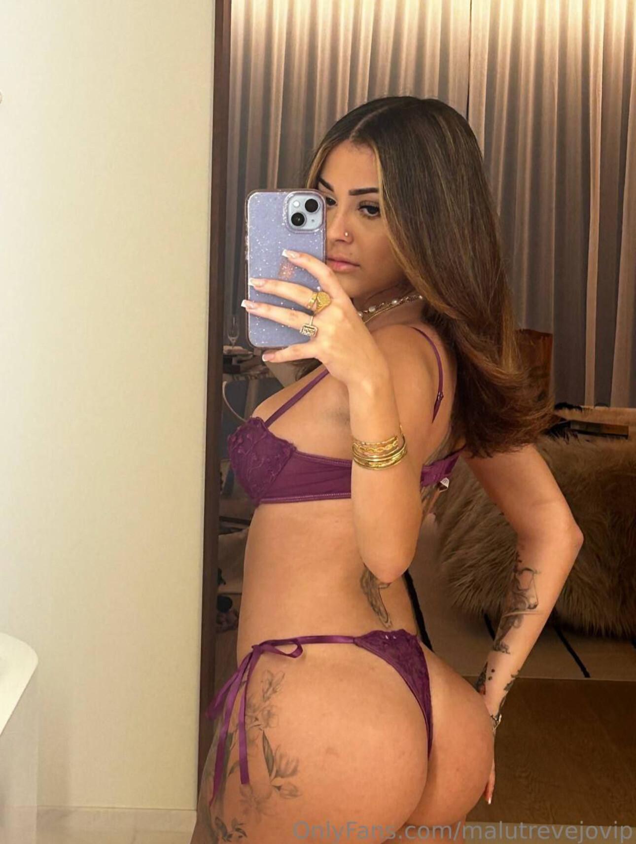 malu trevejo sexy lingerie bed onlyfans set leaked hpfphj