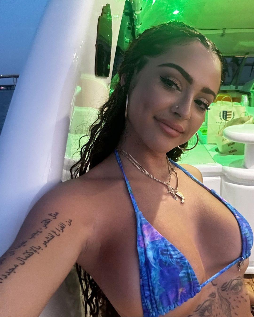 malu trevejo sexy bikini boat onlyfans set leaked wtmgub