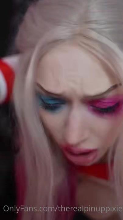 pinup pixie harley quinn sex onlyfans video leaked