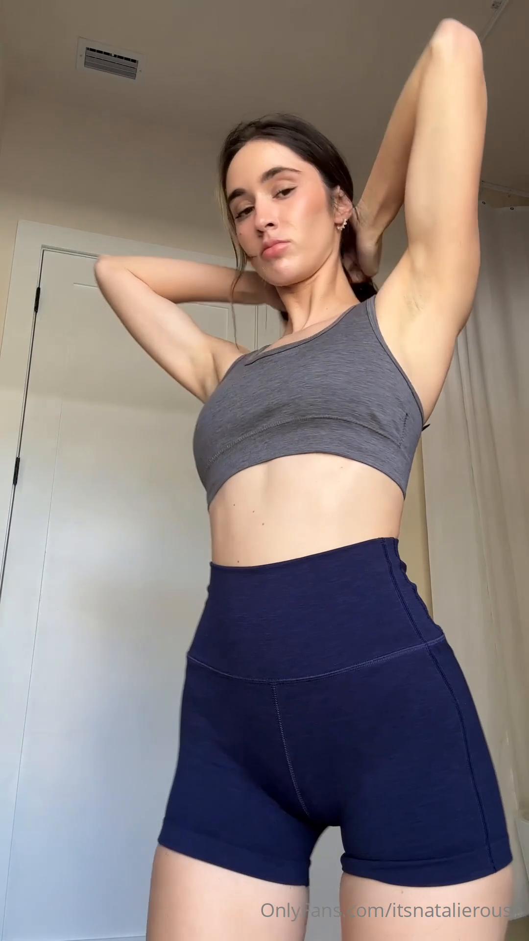 natalie roush active wear try on haul onlyfans video leaked swsreh