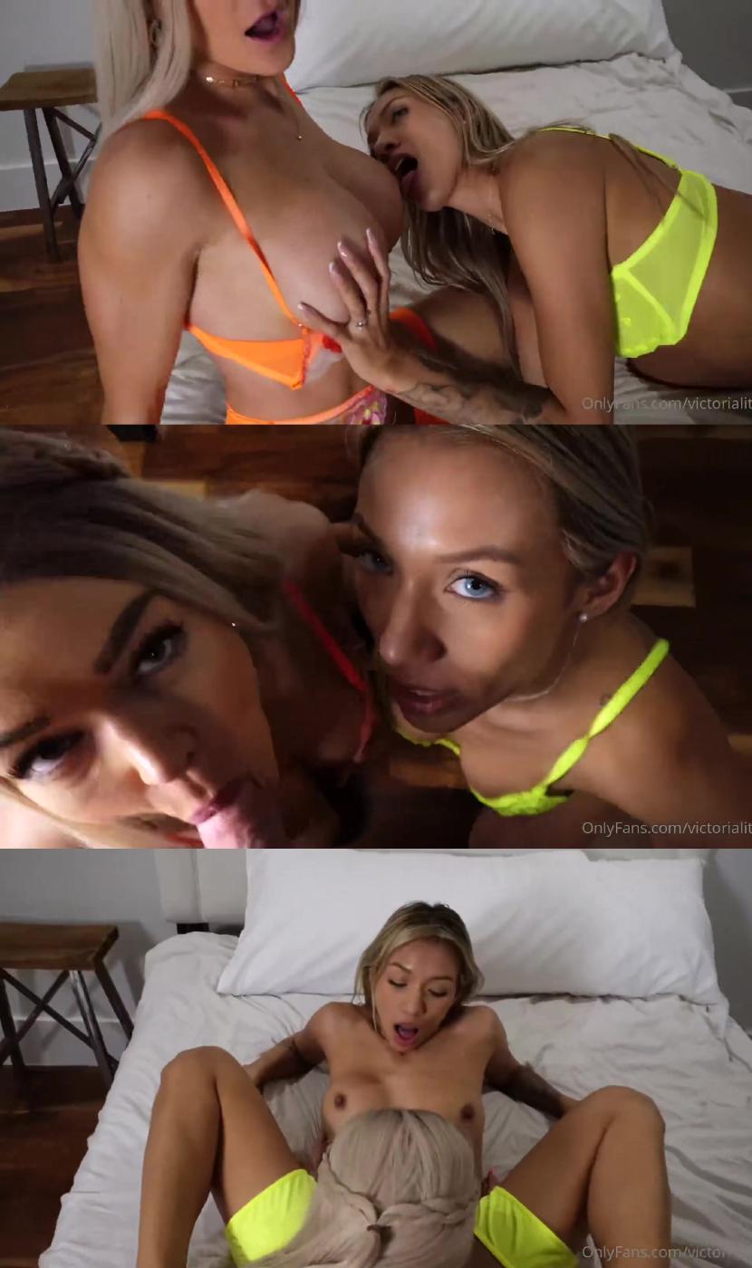 victoria lit nude pov threesome sex onlyfans video leaked inshsp 1