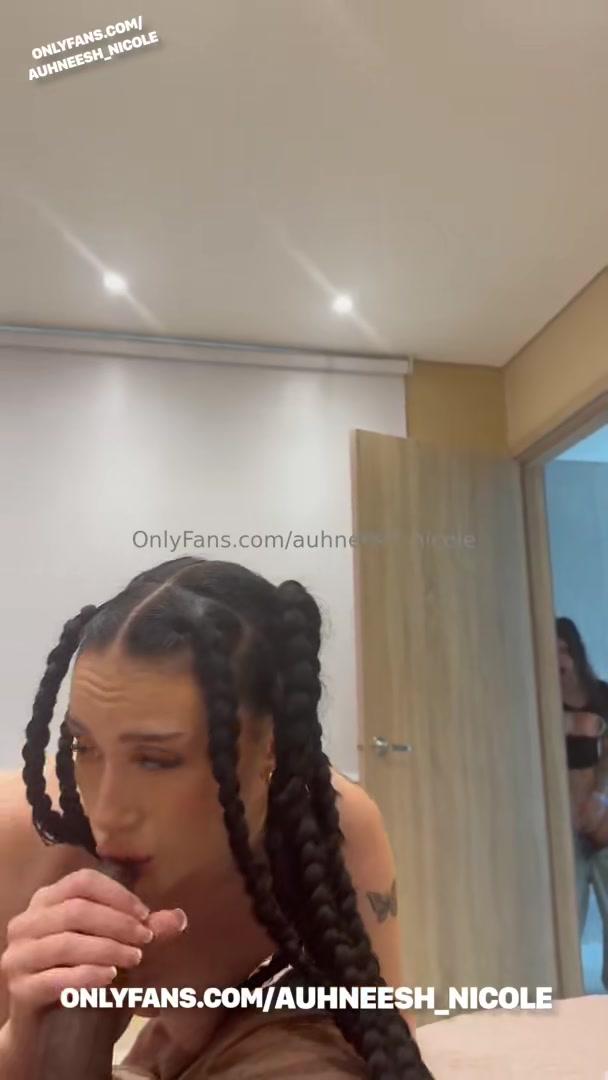 auhneesh nicole nude voyeur blowjob onlyfans video leaked