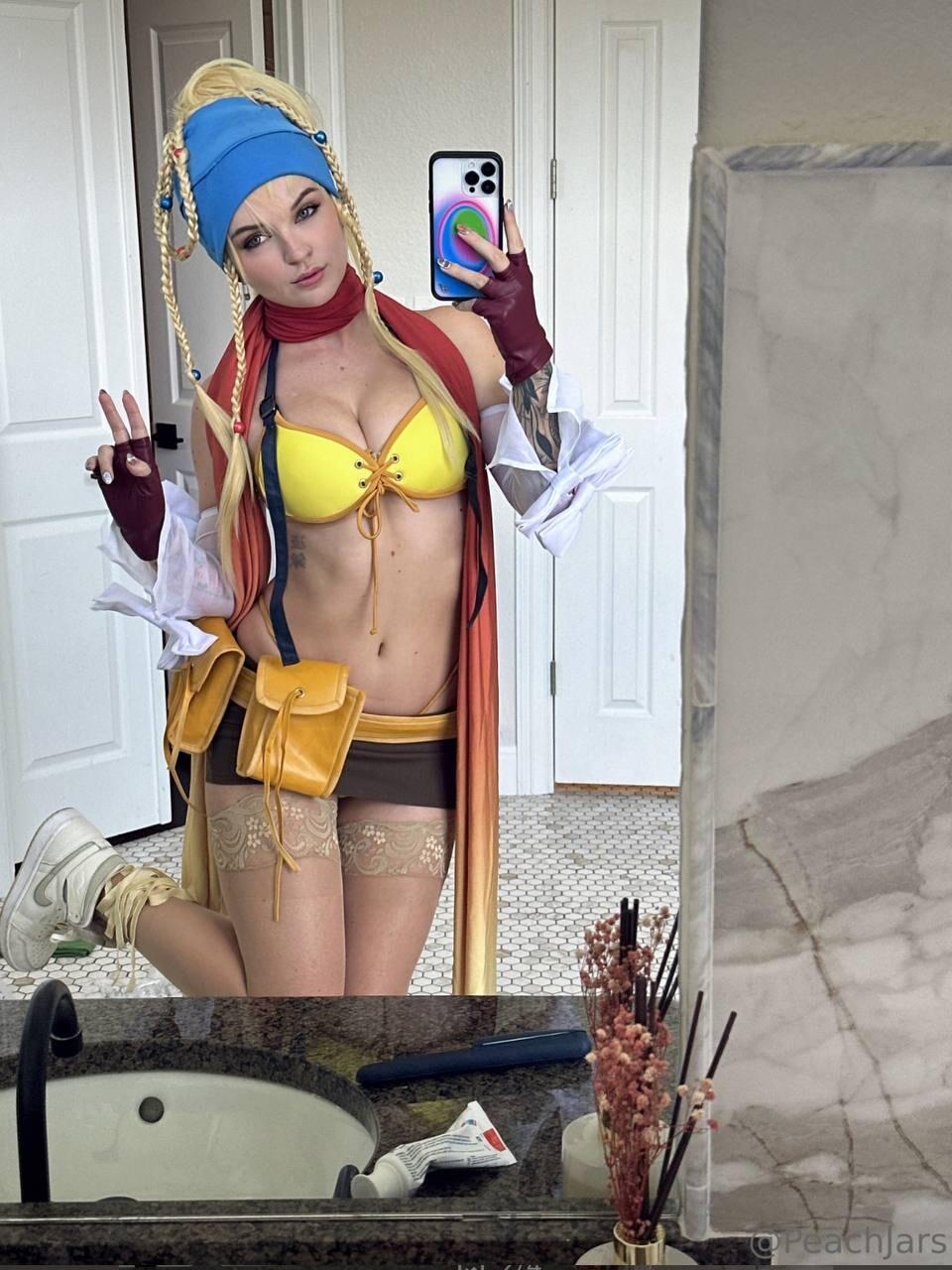 peachjars sexy rikku cosplay onlyfans set leaked qesfrd