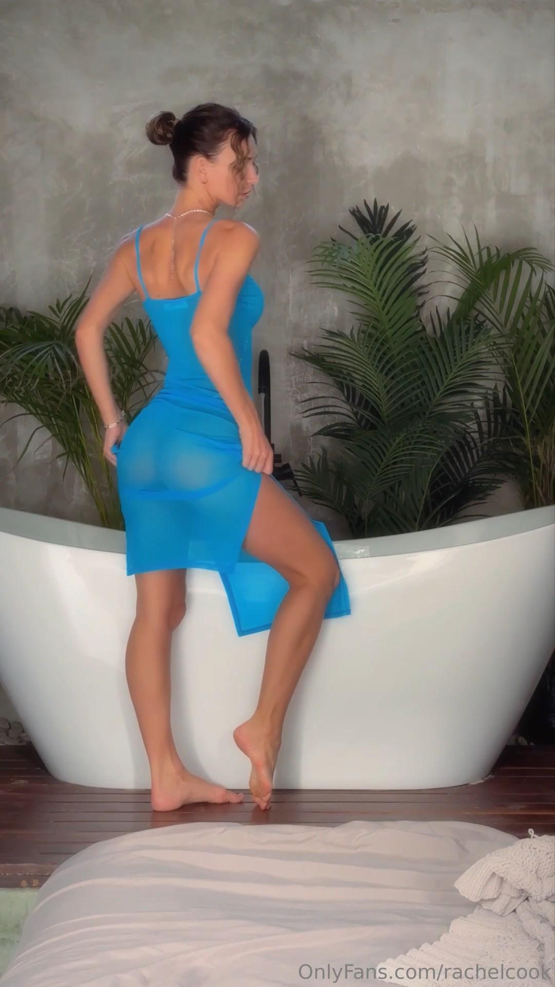 rachel cook nude bath tub tease onlyfans video leaked yejrns