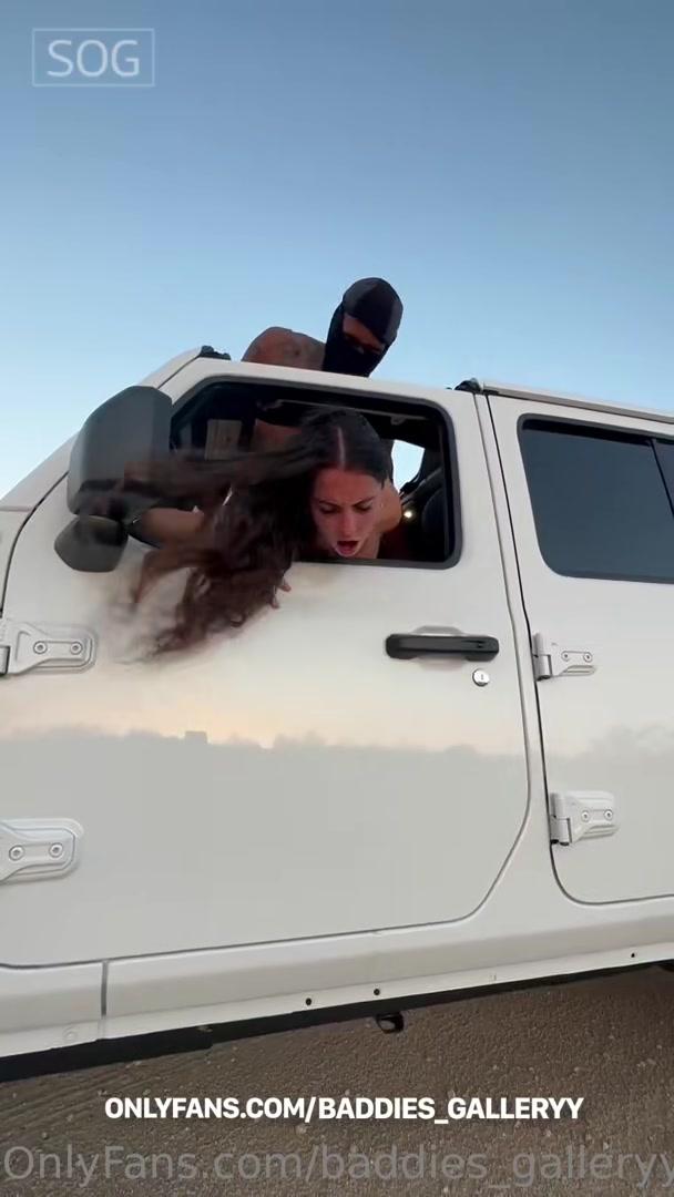 ashley aoki nude jeep outdoor sex onlyfans video leaked