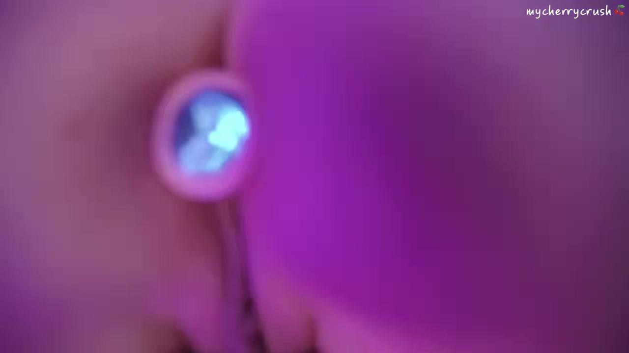 cherrycrush nude butt plug tease onlyfans video leaked