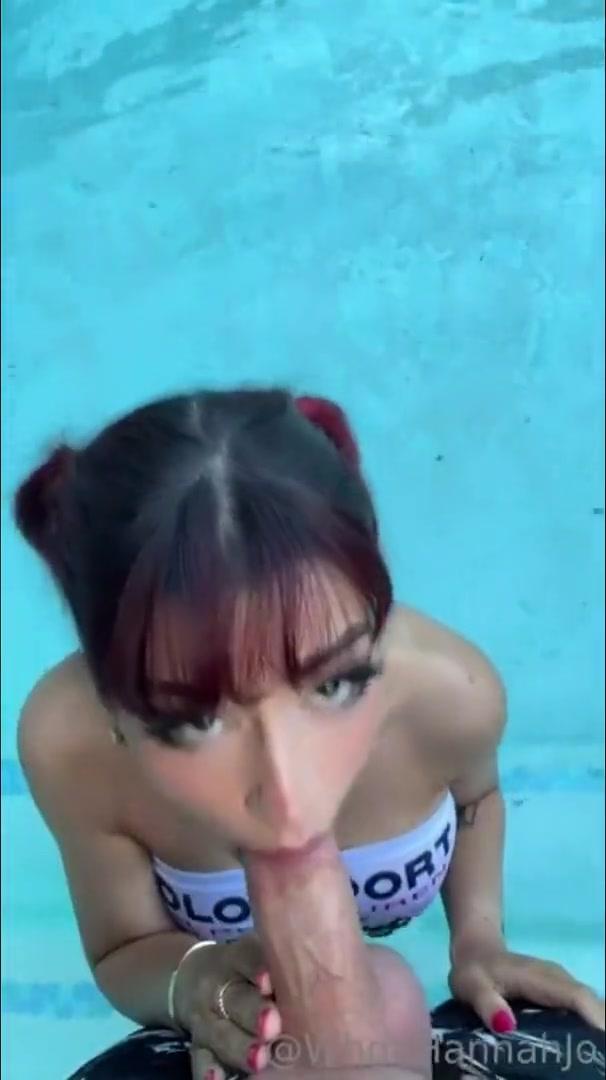 hannah jo nude pov pool blowjob onlyfans video leaked