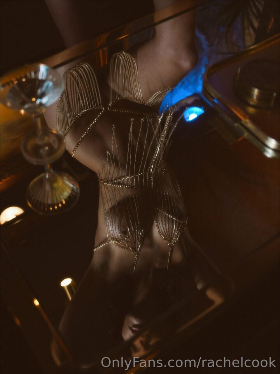 rachel cook nude chain lingerie posing set leaked