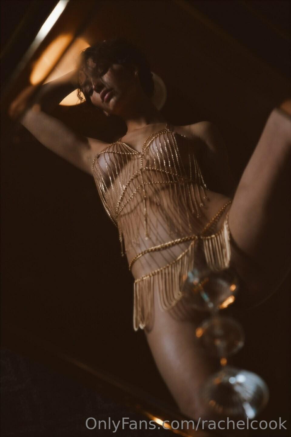 rachel cook nude chain lingerie posing set leaked qkdgrl