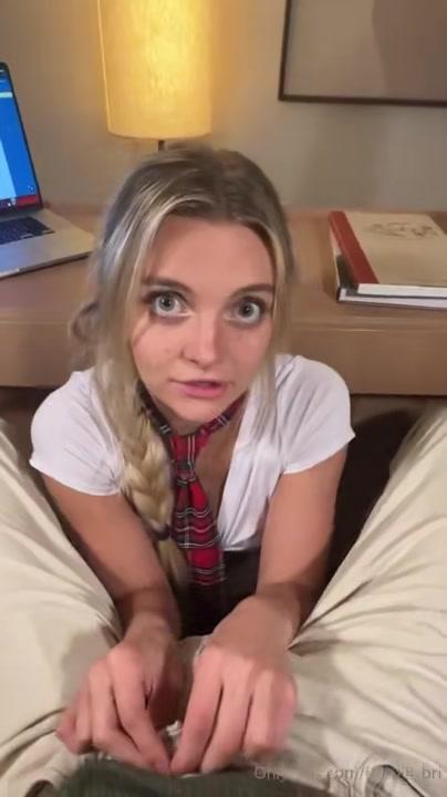 trippie bri nude school girl role play onlyfans video leaked eibohi