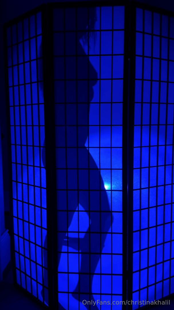 christina khalil silhouette striptease onlyfans video leaked eviusb