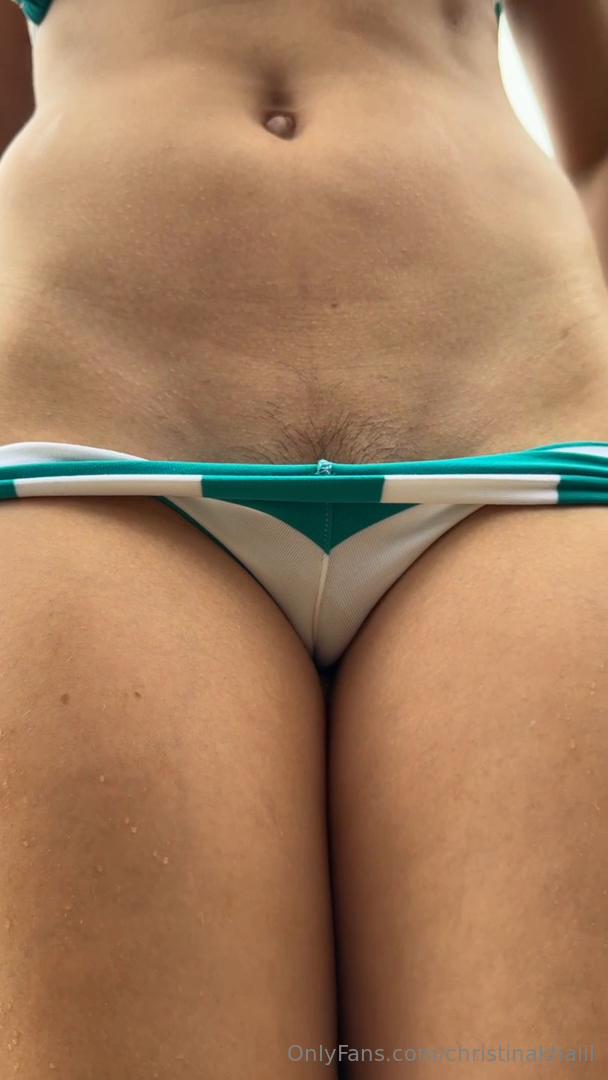 christina khalil bikini car wash tease onlyfans video leaked mcusei influencers gonewild