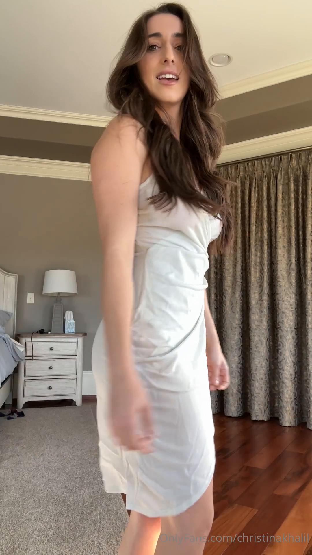 christina khalil sexy gifted outfits try on onlyfans video leaked fldnss influencers gonewild